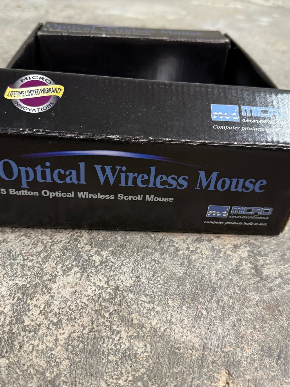 NOS Micro Innovations PD745P Optical Wireless Mouse Windows XP - Picture 6 of 8